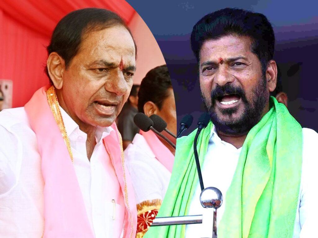 KCR Revanth Reddy