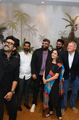 Netflix CEO Visits Chiranjeevi's Home