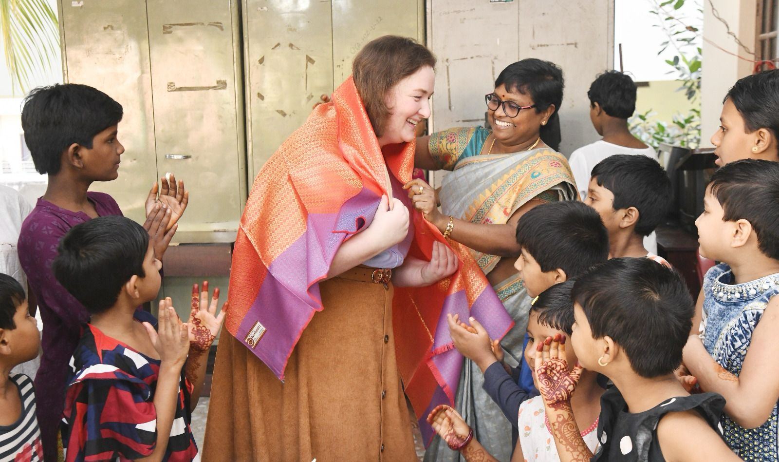 Pawan Kalyan's Wife Anna Lezhneva And Kids at Christmas