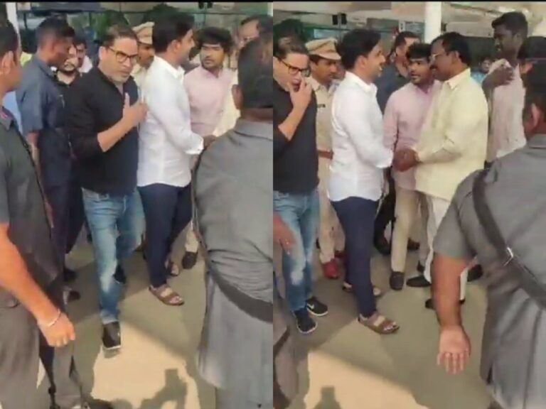 Prashant Kishor Nara Lokesh