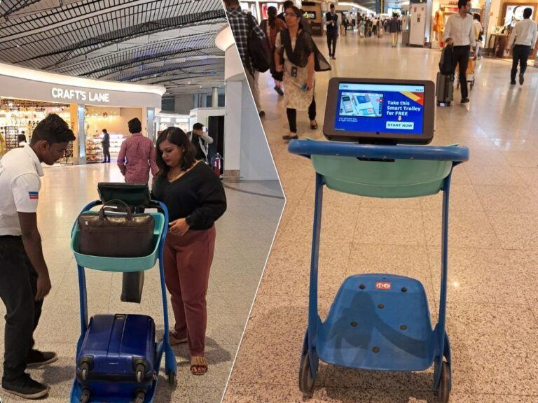 Rajiv Gandhi International Airport Smart Trolley