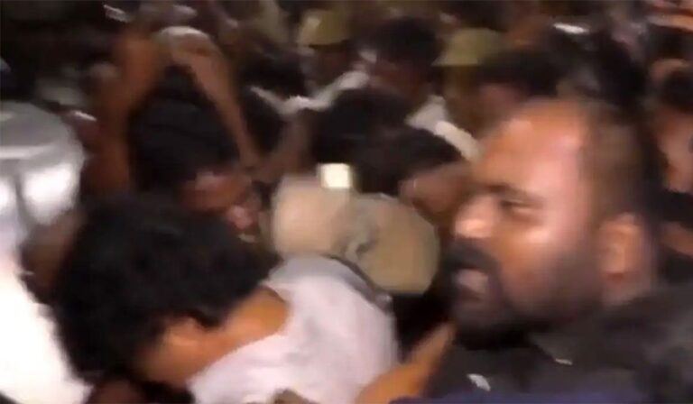 Slipper Thrown at Star Hero