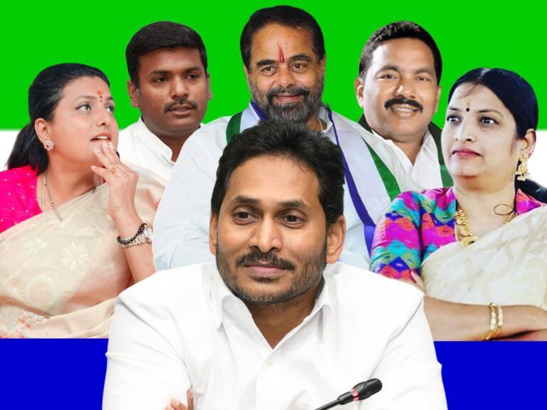 YSRCP Second List Roja KV usha sri charan tammineni sitaram Gudivada Amarnath Pinepe Vishwarup