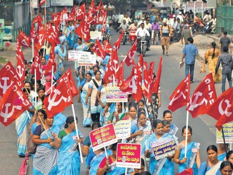 anganwadi-workers-strike-andhra-pradesh