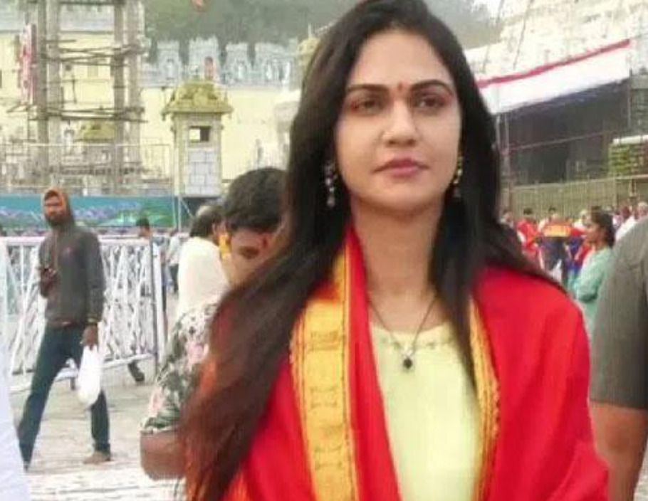 Allu Sneha At Tirumala!