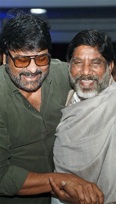 Chiranjeevi at Deputy CM House