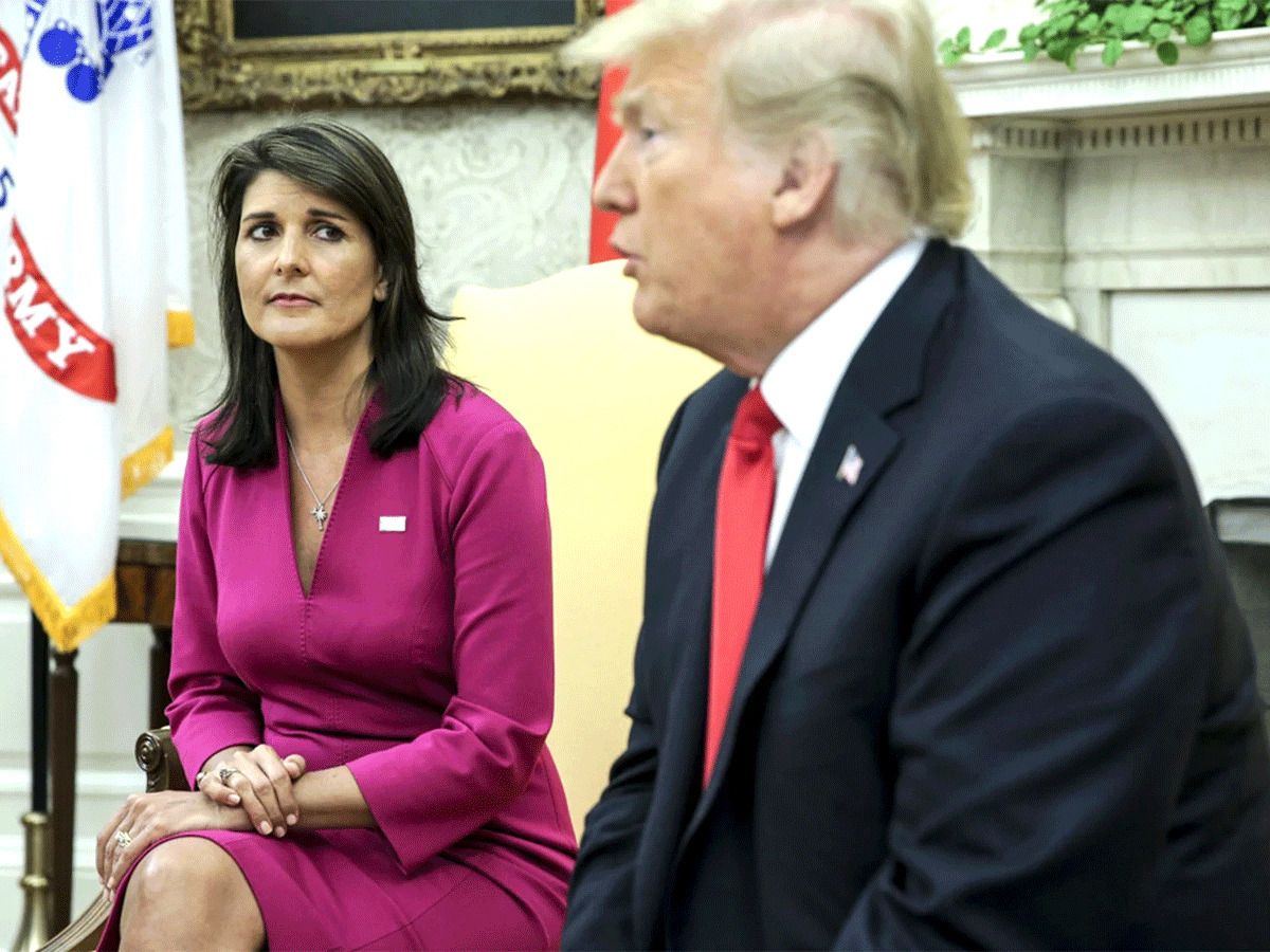 Donald Trump Nikki Haley