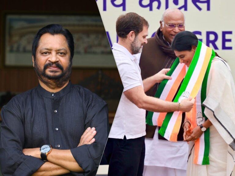 GV Harsha Kumar YS Sharmila