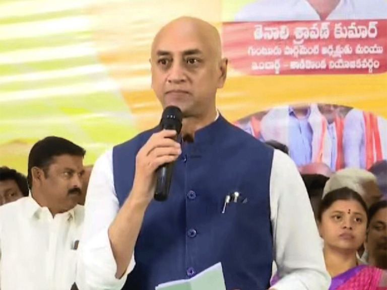 Galla Jayadev Resigns