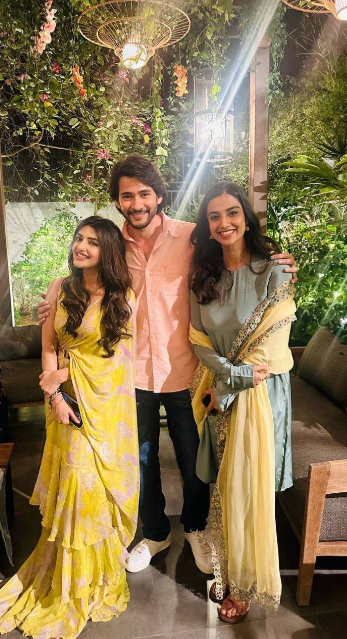 Photos: Mahesh Babu’s Home Party for the Guntur Kaaram Team