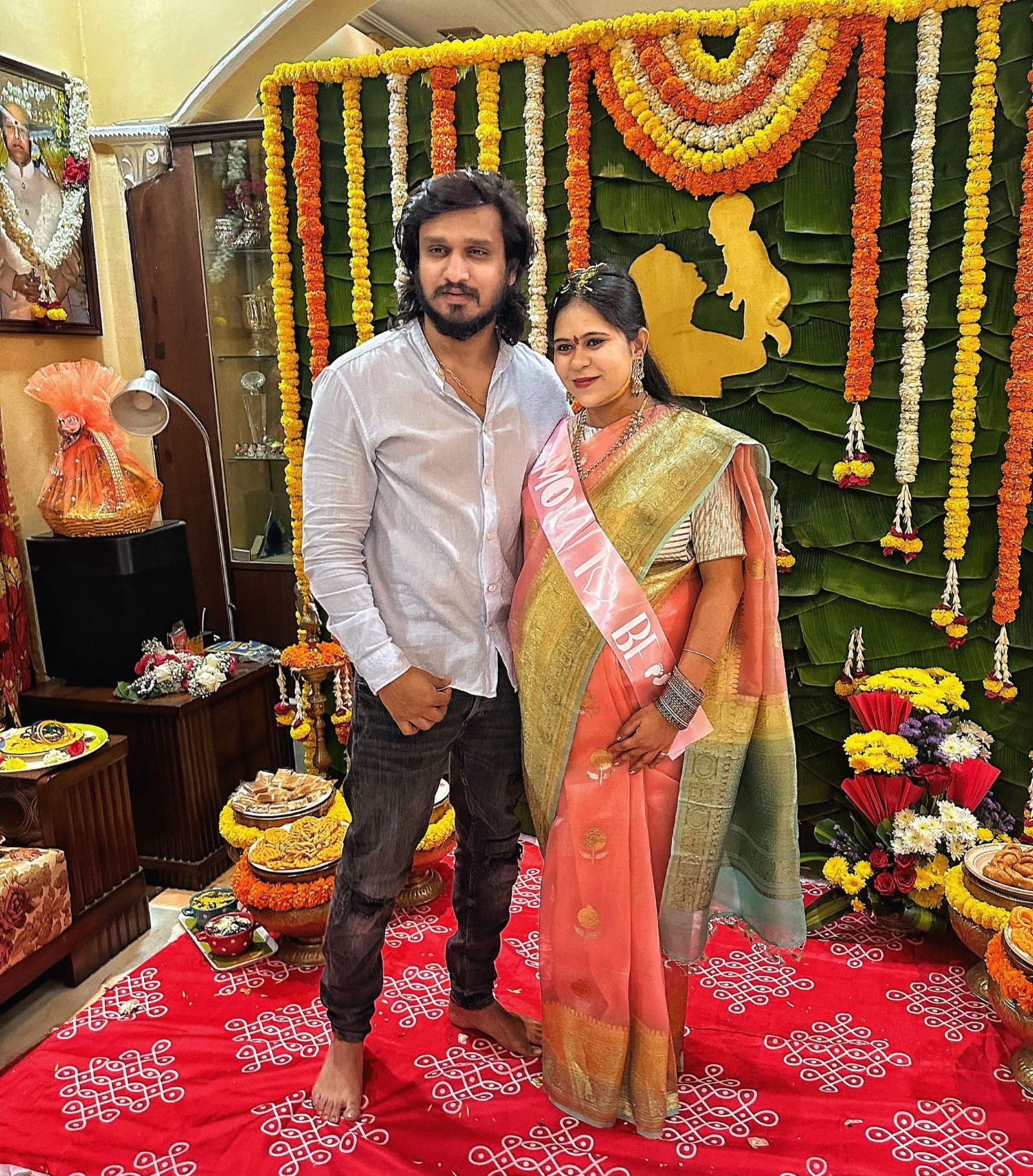 Pic Talk: Nikhil's First Baby Excitement!