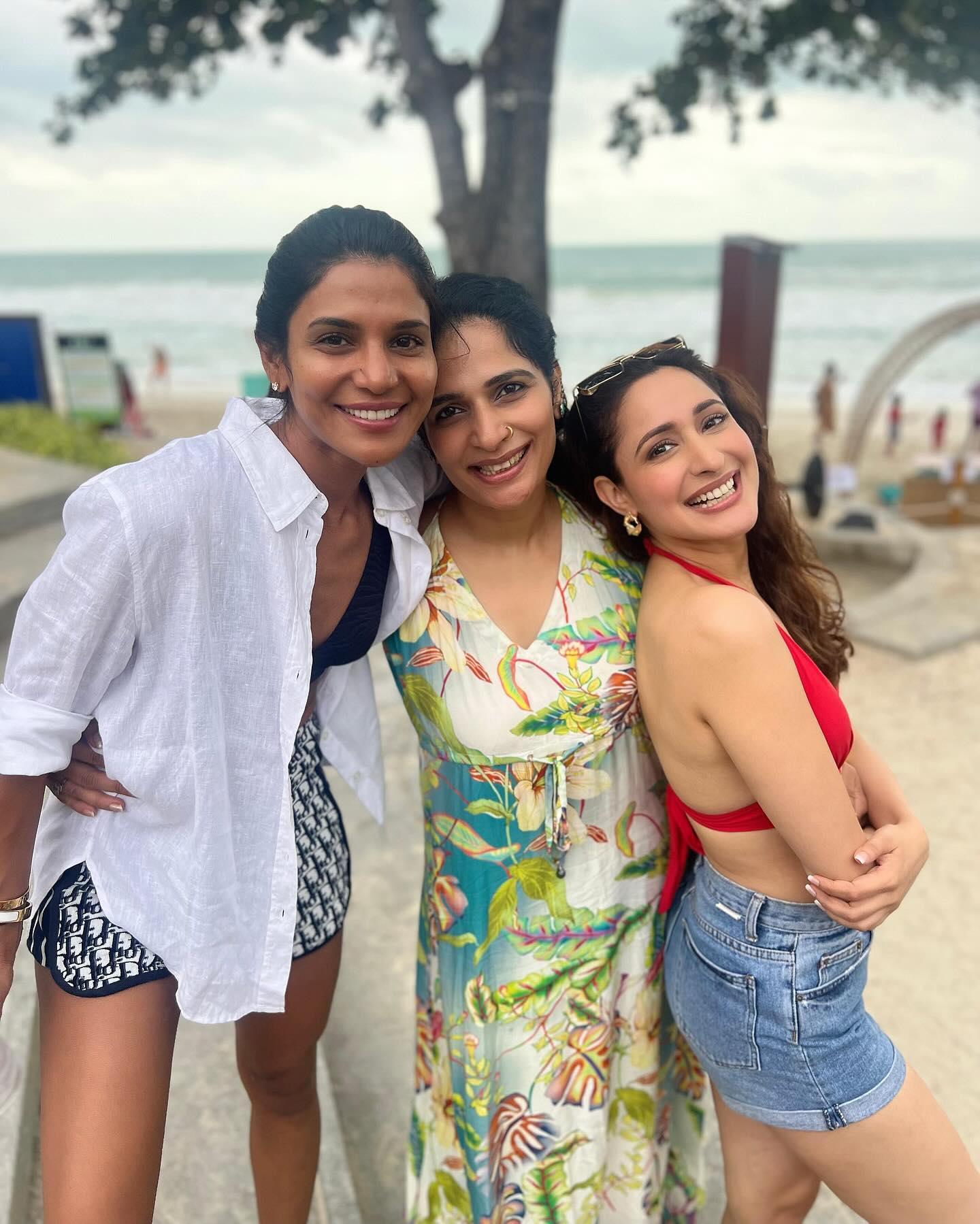 Pragya Jaiswal Bikini Thailand Beach