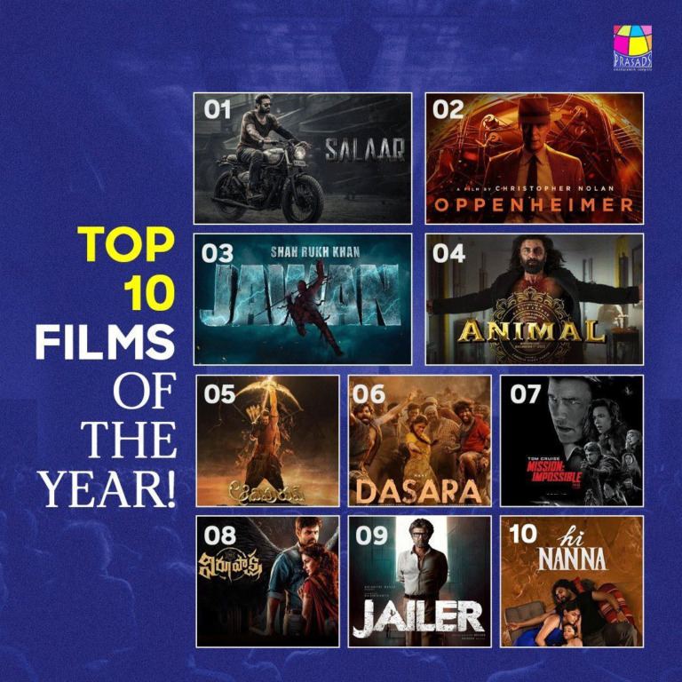 Prasads Multiplex Top 10 List