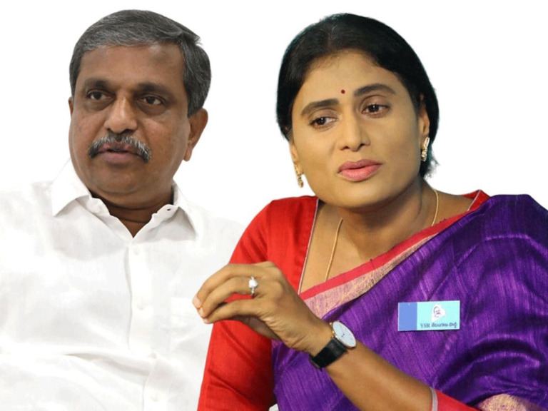 Sajjala Ramakrishna Reddy YS Sharmila