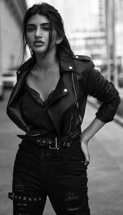 Sreeleela Monochrome Photoshoot