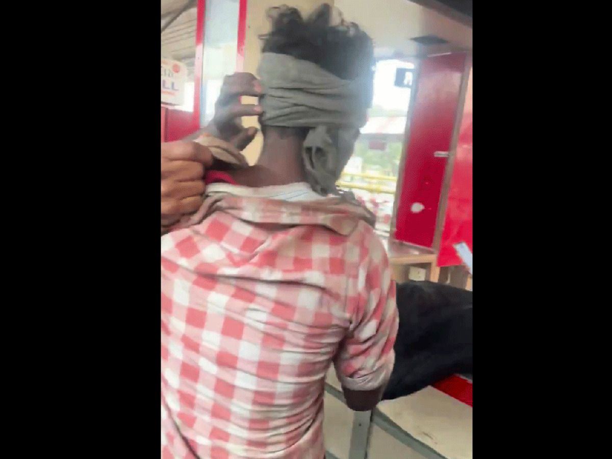 Thief Beaten Up