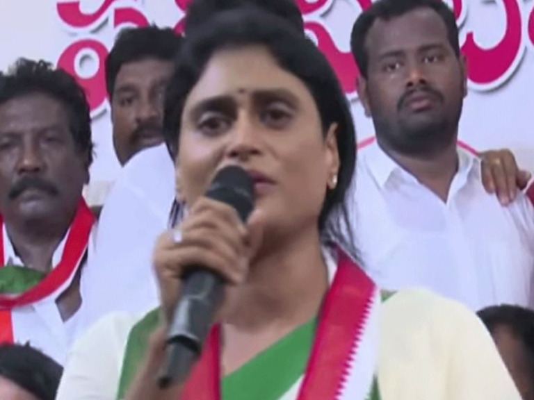 YS Sharmila First Press Meet