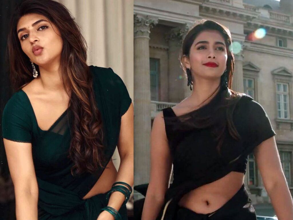sreeleela Pooja Hegde Guntur Kaaram