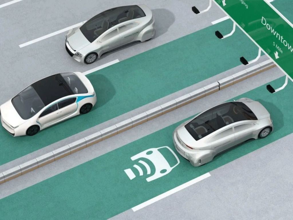 wireless charging road
