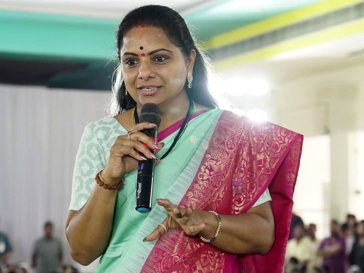 BRS Leader Kavitha