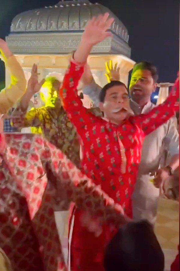 Dil Raju Dancing at Ashish Reddy's Wedding