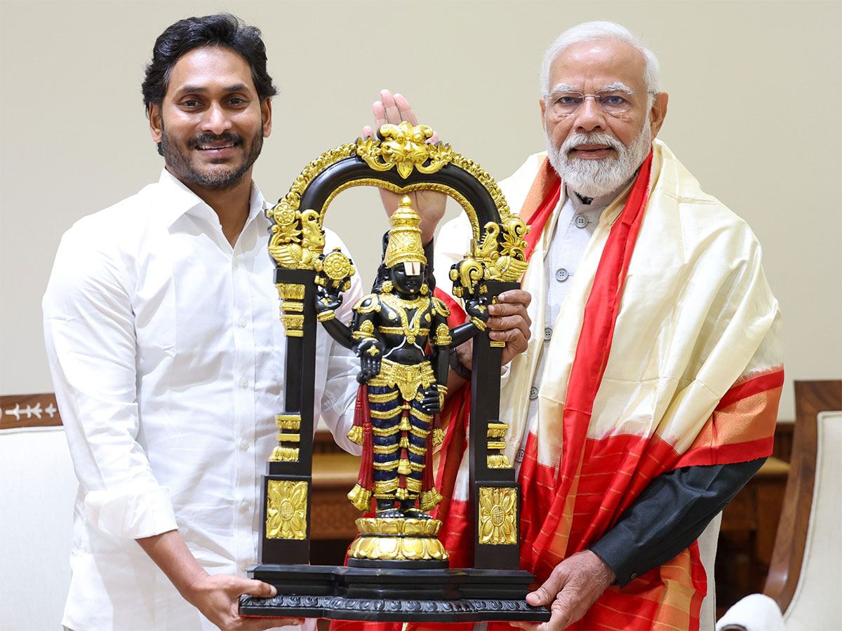 Jagan In Delhi