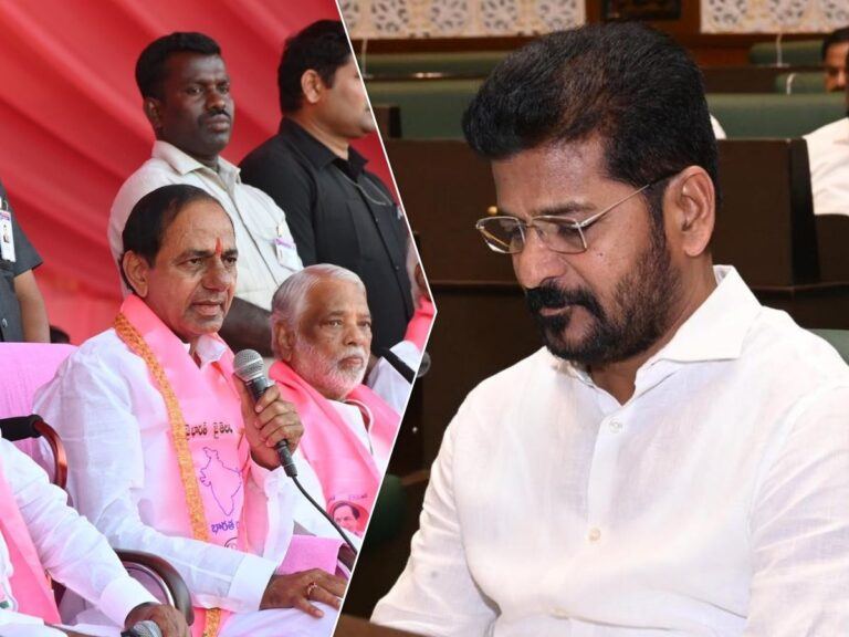 KCR Anumula Revanth Reddy