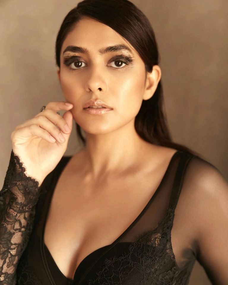 Mrunal Thakur In Black