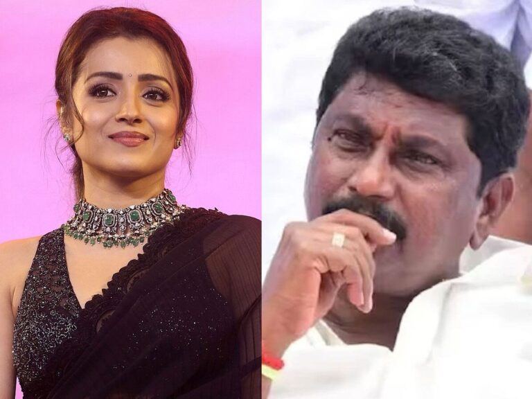Trisha AIADMK Leader AV Raju