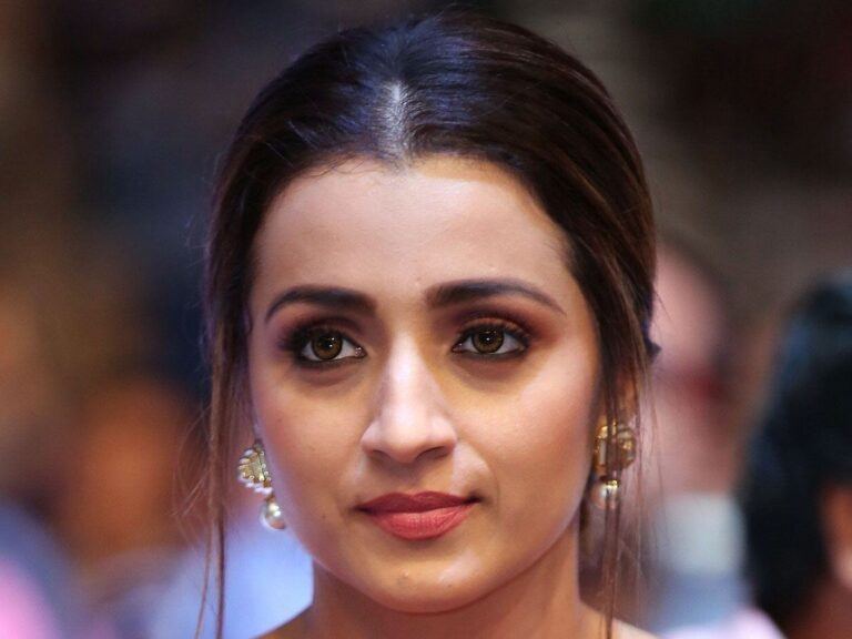 Trisha Krishnan Sleeping Comment