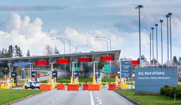 USA Canada border Indian arrest