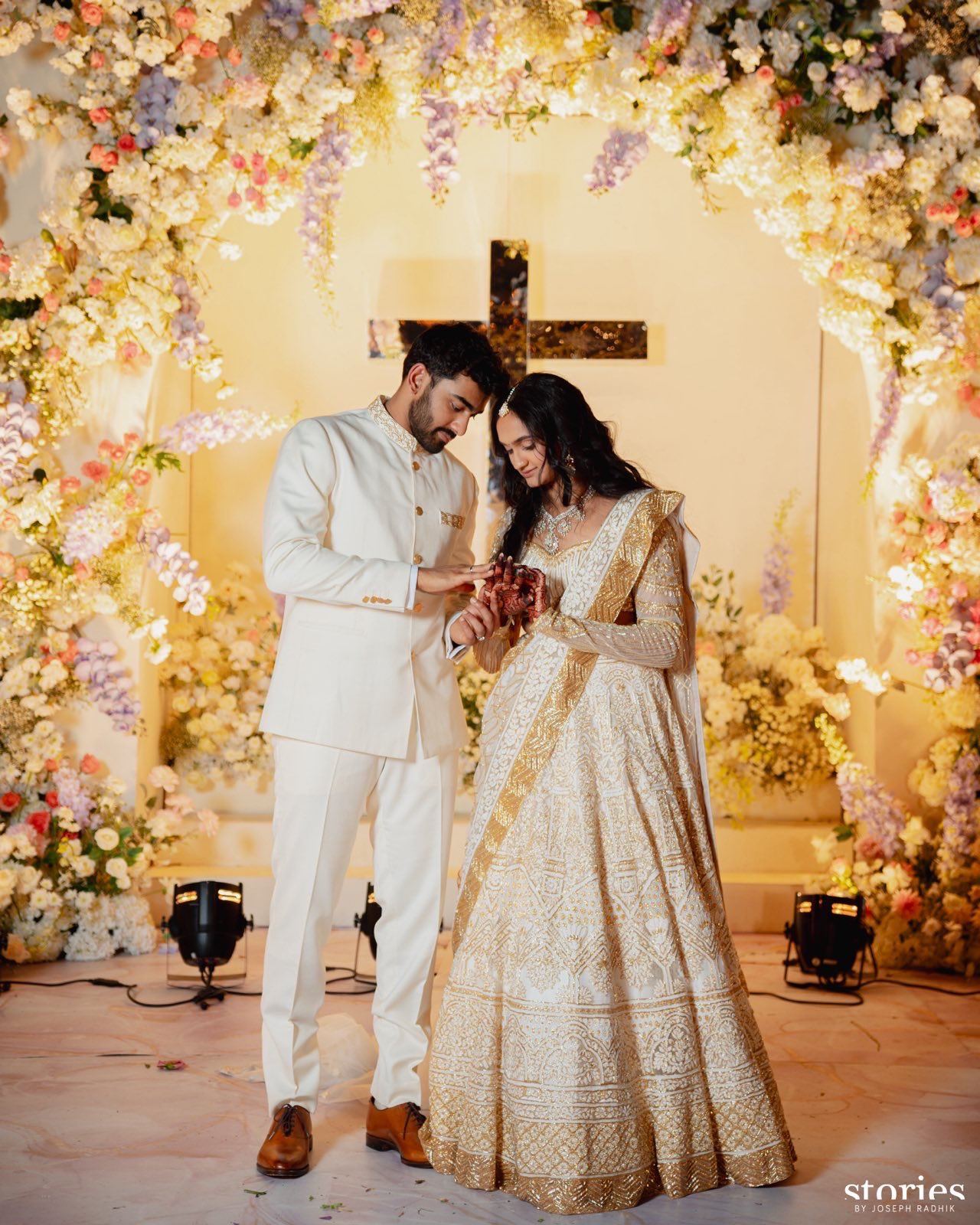 Wedding-Pics-Sharmila's-son-Raja-Reddy-and-Priya