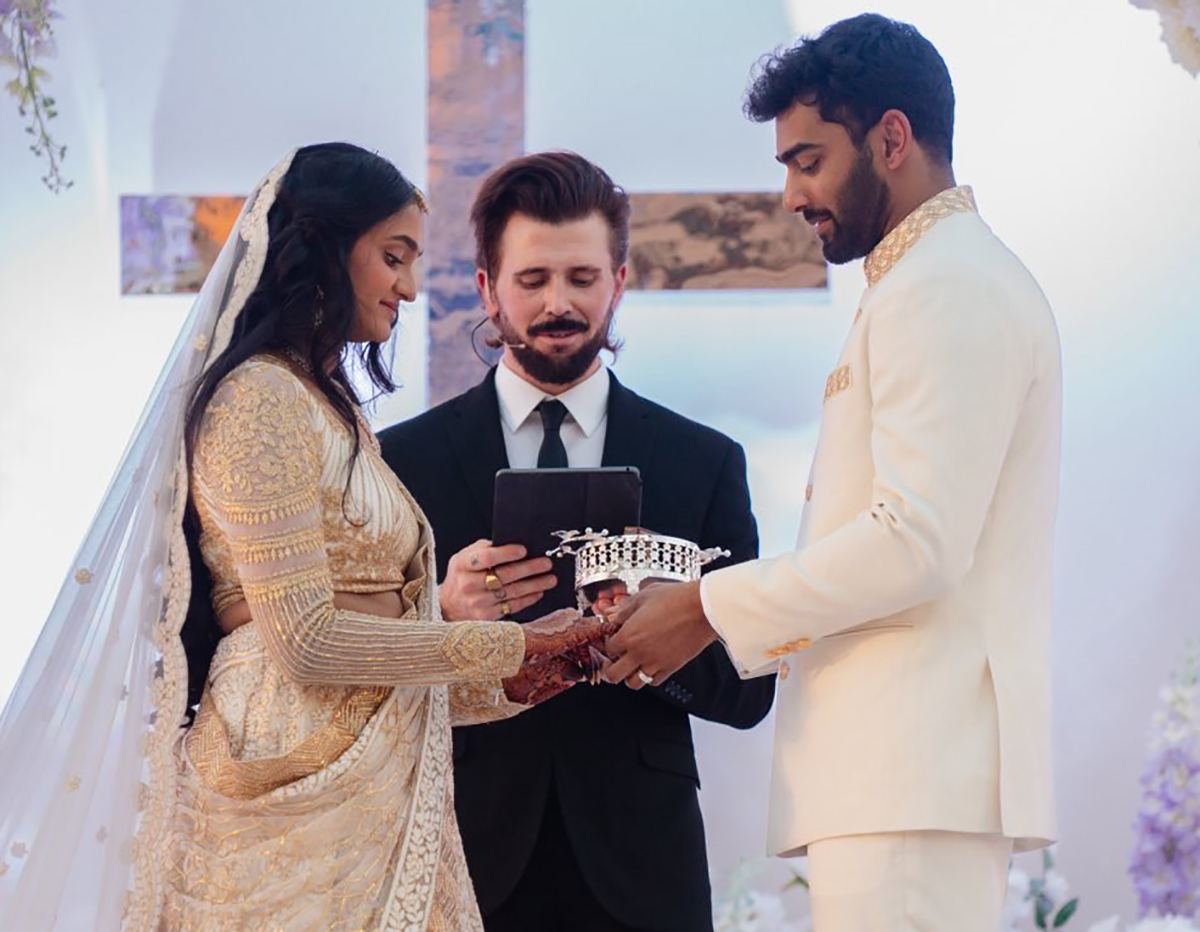 Wedding-Pics-Sharmila's-son-Raja-Reddy-and-Priya
