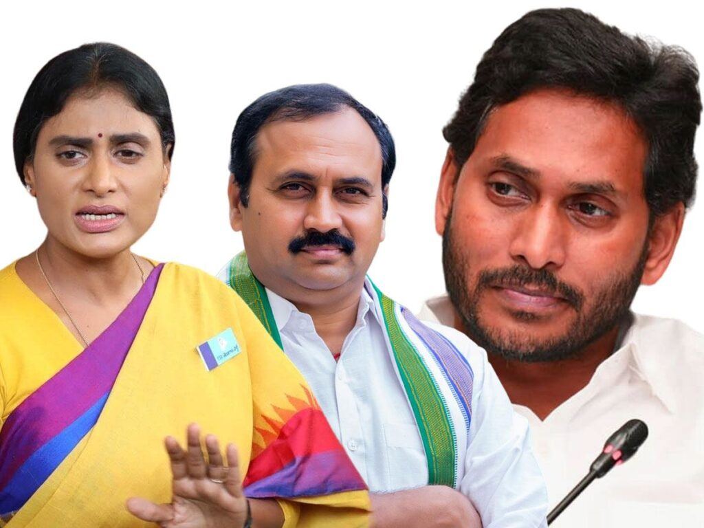 YS Jagan Alla Ramakrishna Reddy YS Sharmila