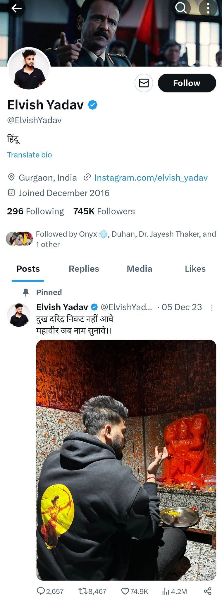 elvis yadav