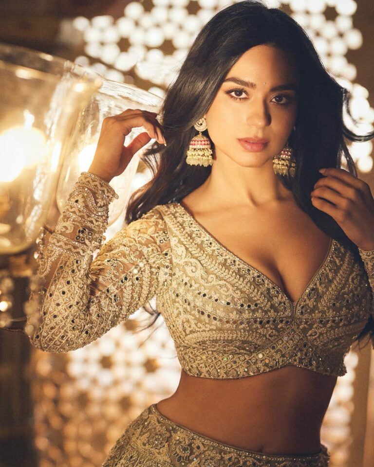 Soundarya Sharma Hot Desi Look