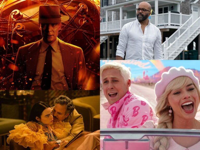 American Fiction Barbie Oppenheimer Poor Things