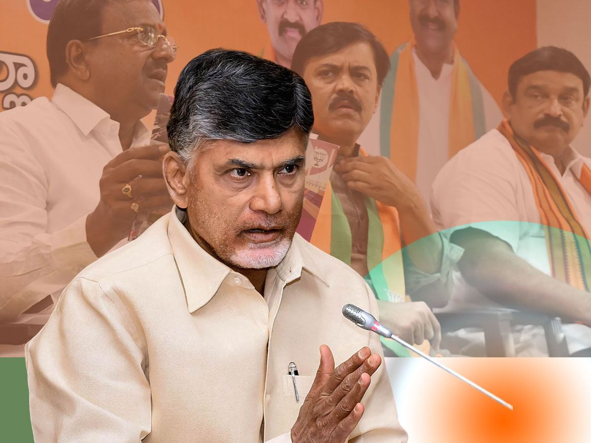 Somu Veerraju, GVL Narasimha Rao, and S Vishnu Reddy