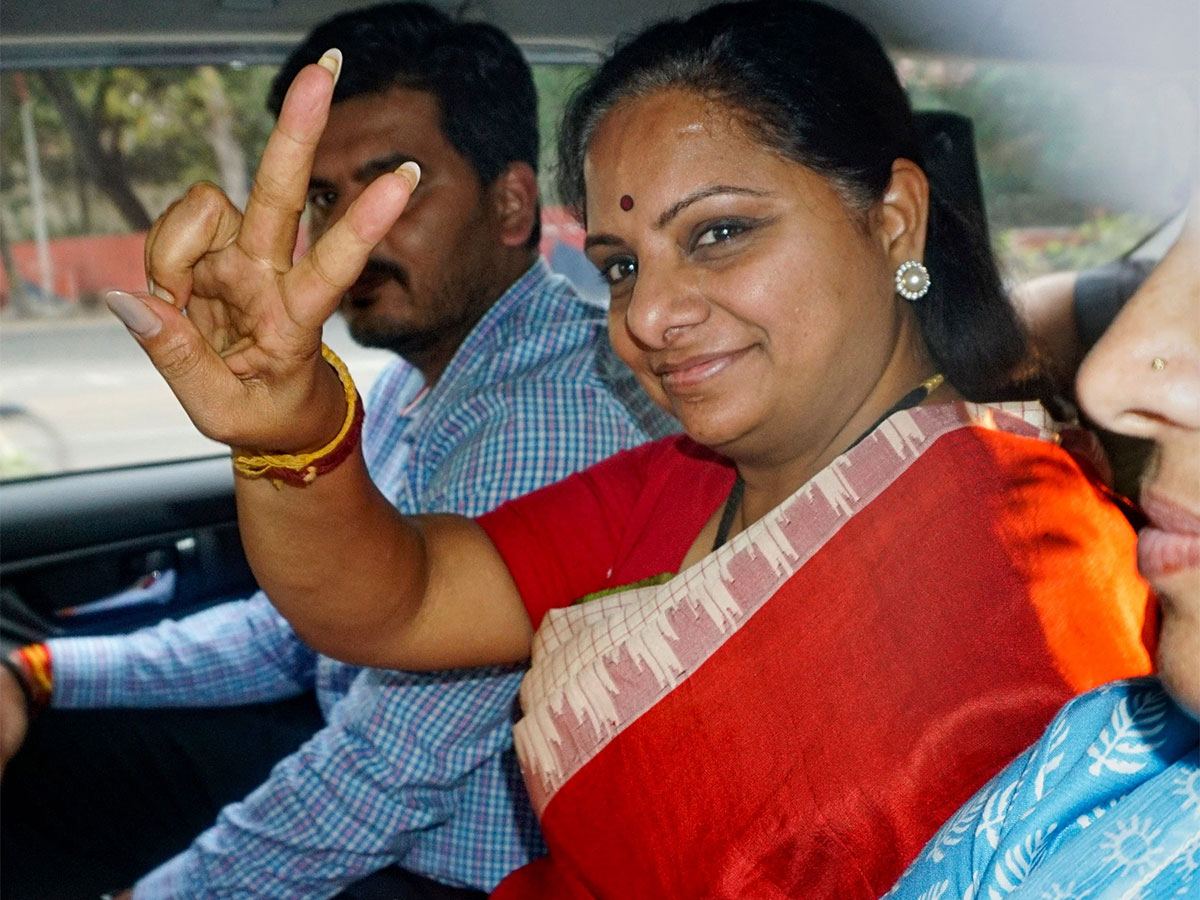 Enforcement Directorate Raids At Kavitha's Relatives' Houses