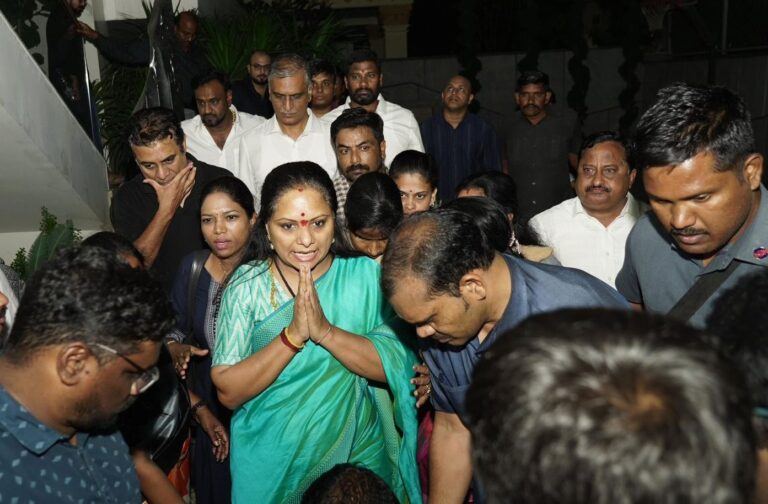 Kavitha Arrest KTR