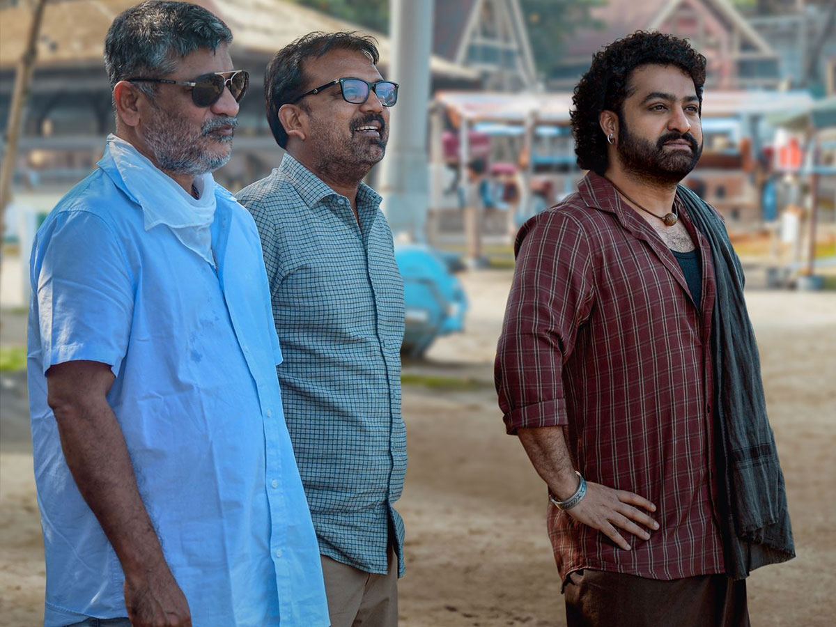 Jr NTR, Koratala Siva & Raju Sundaram in Goa