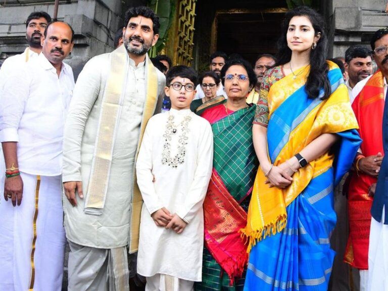 Nara-Devansh-TTD-Donation