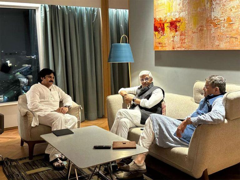 Pawan Kalyan Meeting With Gajendra Singh Shekhawat