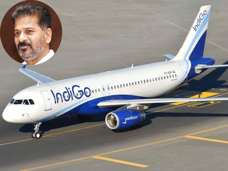 Revanth Reddy Indigo Flight