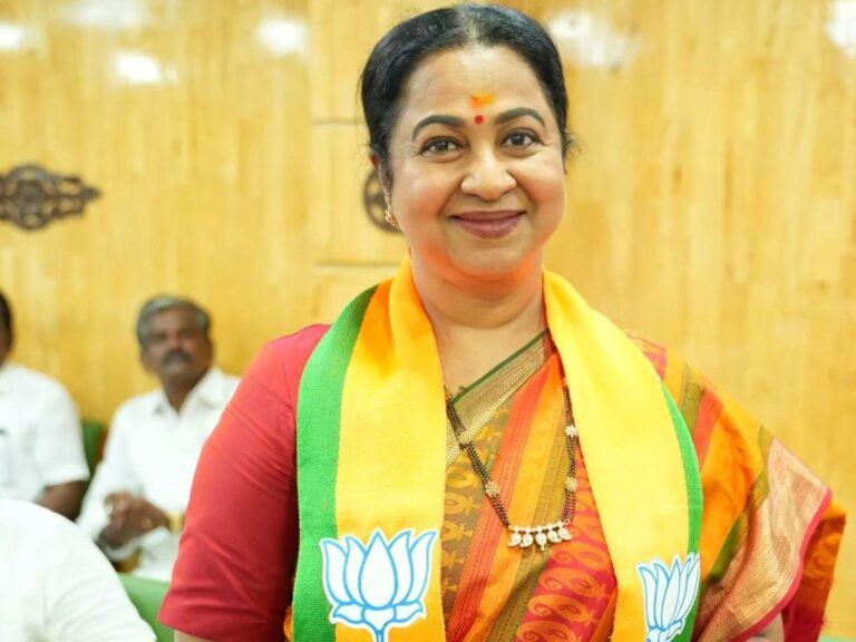 Actress Radhika Sarathkumar