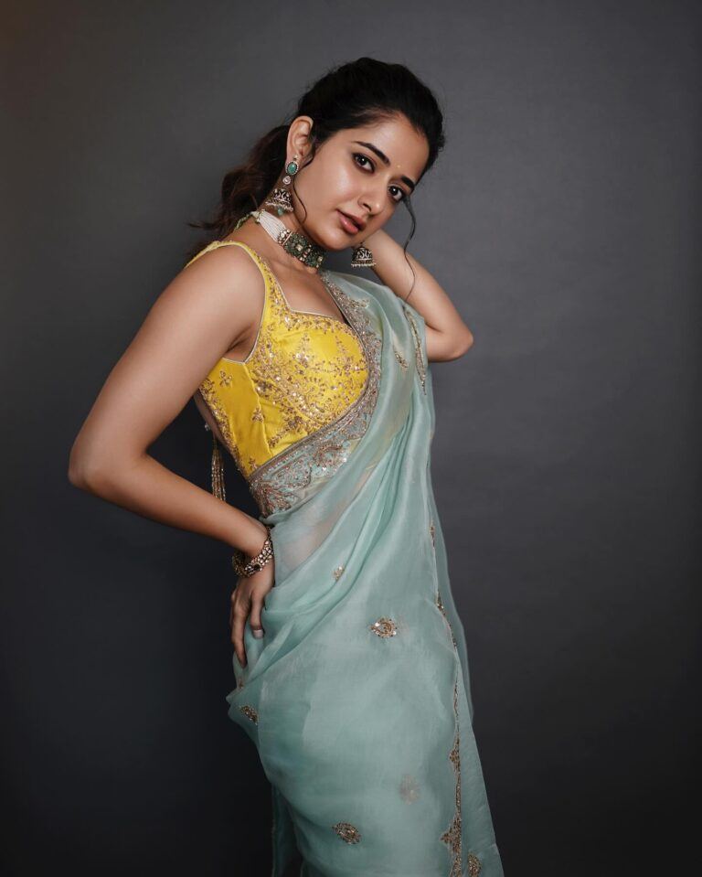 Pic Talk: Ashika Ranganath Strong & Bold Saree Shoot