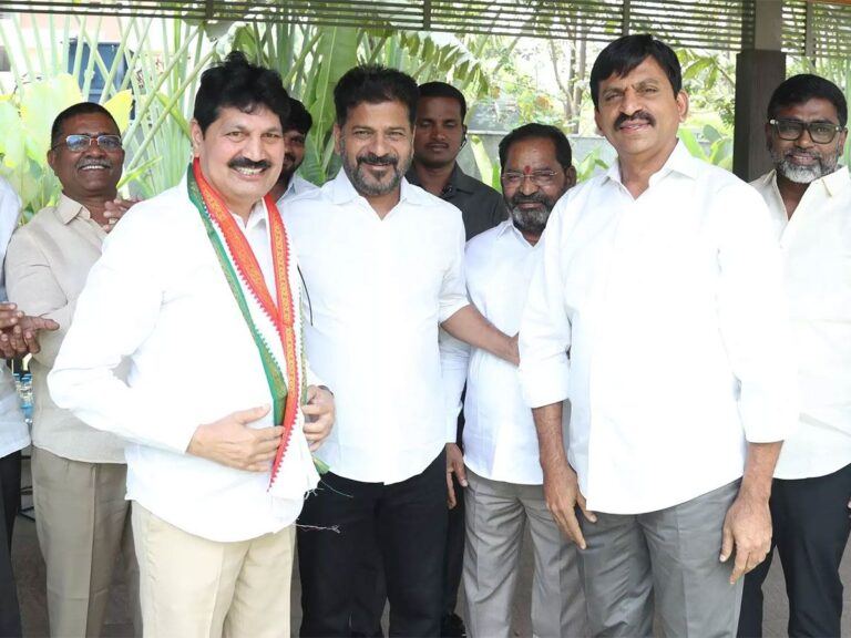 BRS MLA Tellam Venkatrao Joins Congress