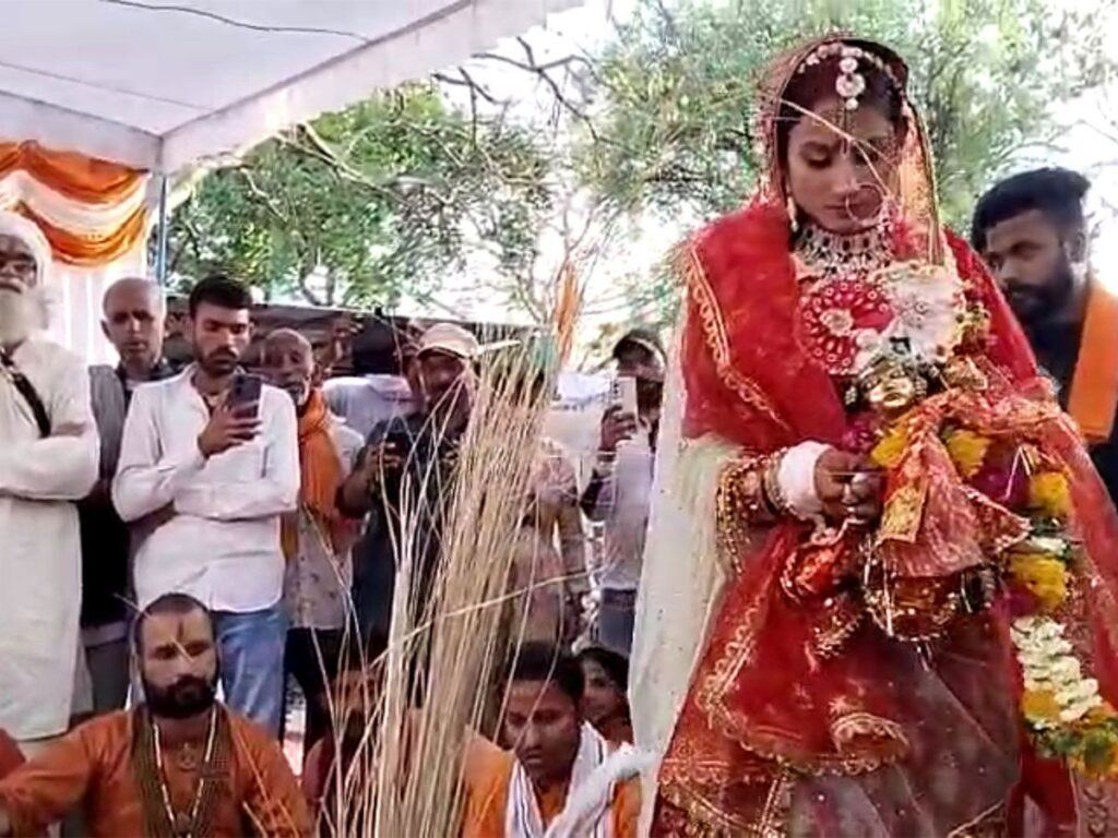 Girl Marries Lord Sri Krishna