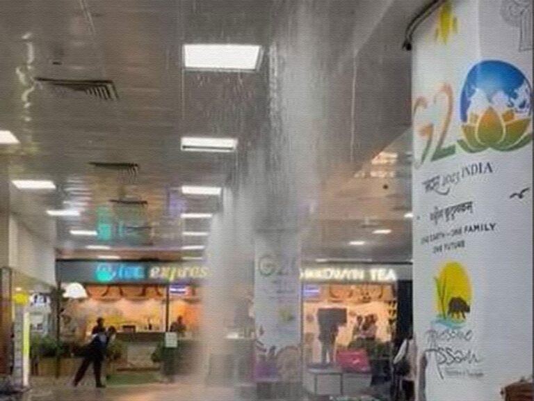Guwahati Airport Roof Collapses