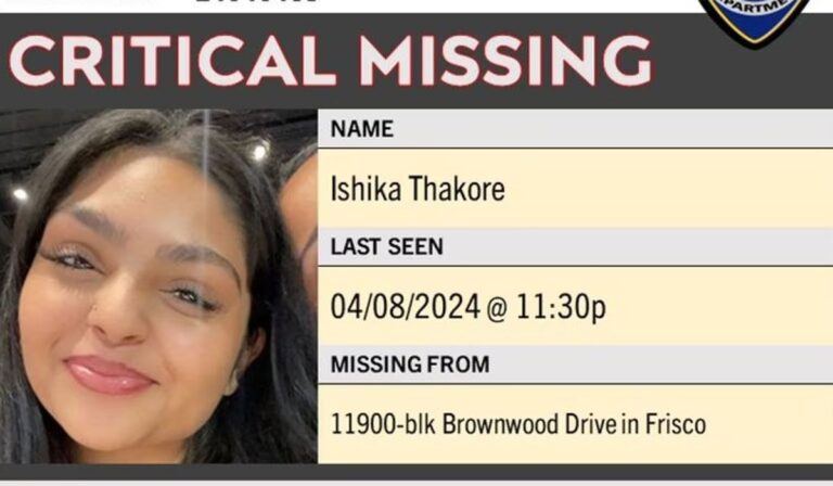 Ishika Thakore Found
